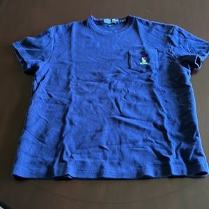 Navy blue palace x polo t shirt